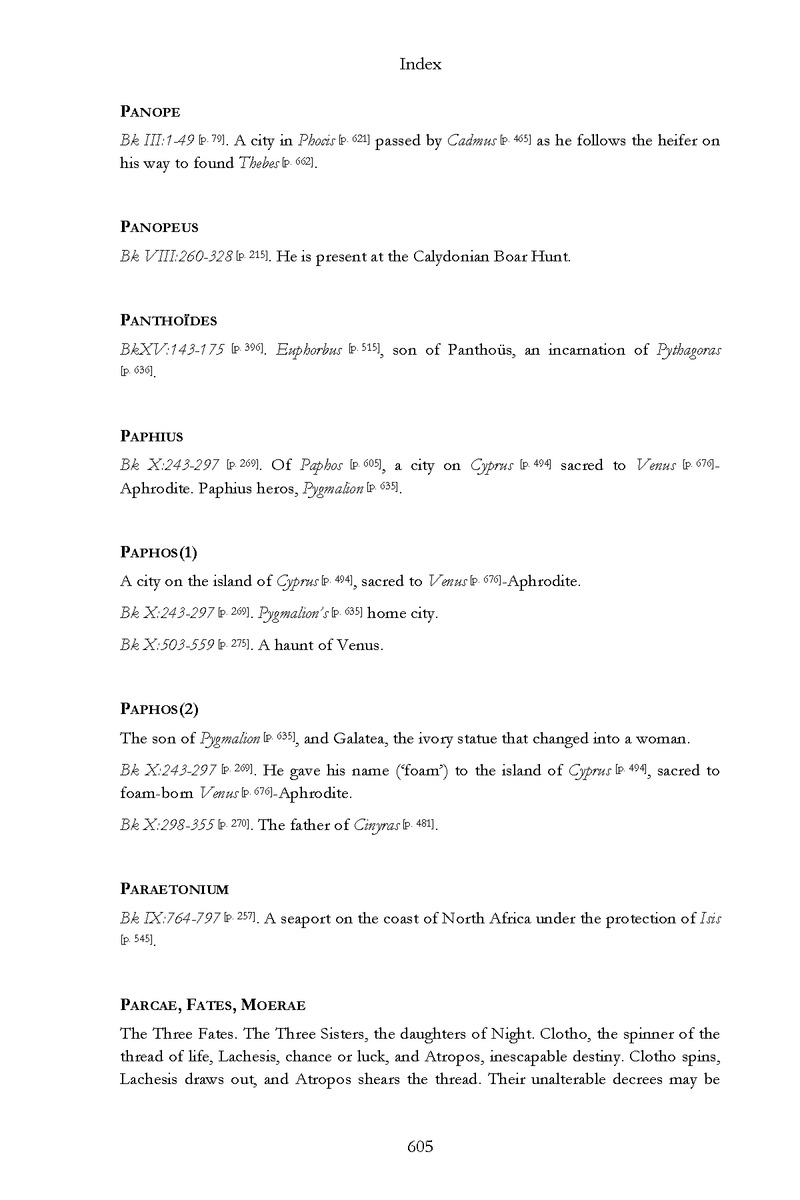 Ovid: The Metamorphoses - Page 605
